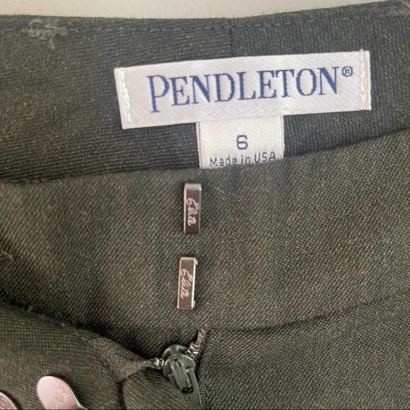 PENDLETON Wool Flare Pants Size 6 - Picture 3 of 4